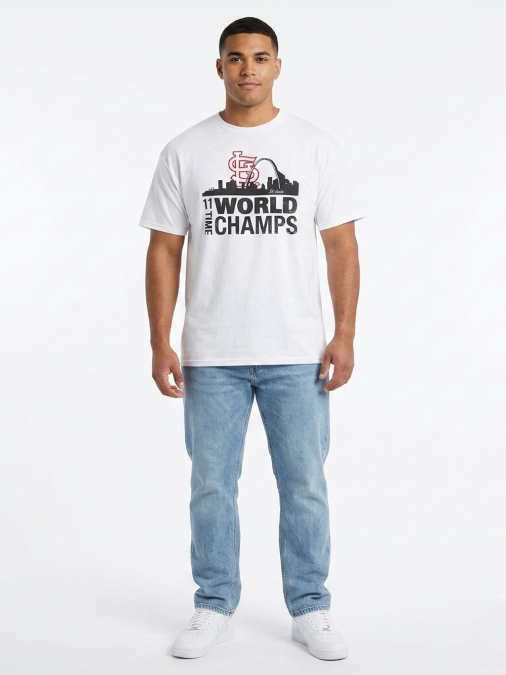 St.Louis 11 times World Series Champions Tee Shirt